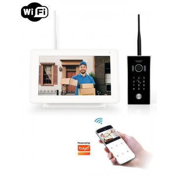 Wireless video intercom - 7'' Touch set - AW-05PL KIT